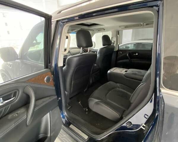 Синий Инфинити QX80, объемом двигателя 5.6 л и пробегом 85 тыс. км за 16900 $, фото 19 на Automoto.ua