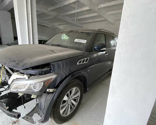 Синий Инфинити QX80, объемом двигателя 5.6 л и пробегом 85 тыс. км за 16900 $, фото 5 на Automoto.ua
