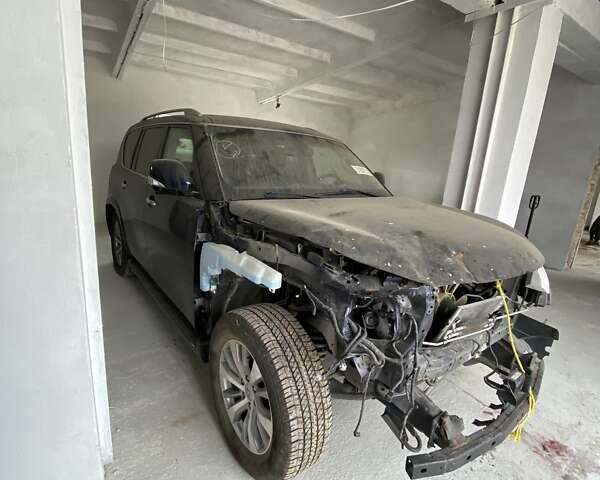 Синий Инфинити QX80, объемом двигателя 5.6 л и пробегом 85 тыс. км за 16900 $, фото 2 на Automoto.ua
