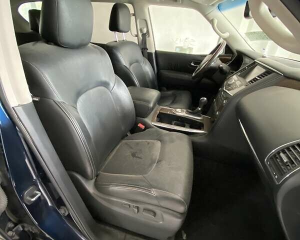 Синий Инфинити QX80, объемом двигателя 5.6 л и пробегом 85 тыс. км за 16900 $, фото 14 на Automoto.ua