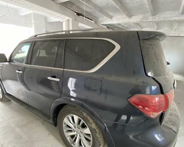 Синий Инфинити QX80, объемом двигателя 5.6 л и пробегом 85 тыс. км за 16900 $, фото 11 на Automoto.ua