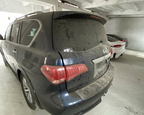 Синий Инфинити QX80, объемом двигателя 5.6 л и пробегом 85 тыс. км за 16900 $, фото 10 на Automoto.ua