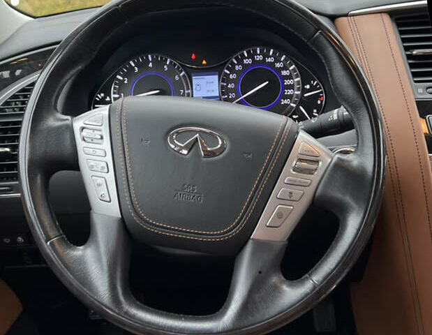 Синий Инфинити QX80, объемом двигателя 5.6 л и пробегом 105 тыс. км за 36000 $, фото 10 на Automoto.ua