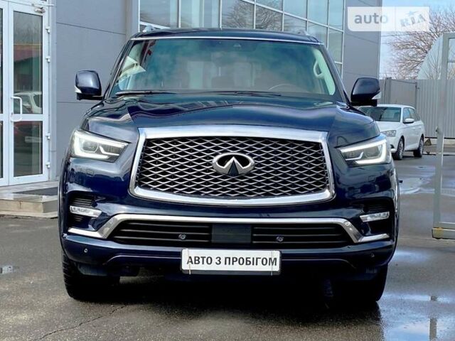 Синій Інфініті QX80, об'ємом двигуна 5.55 л та пробігом 157 тис. км за 36999 $, фото 4 на Automoto.ua