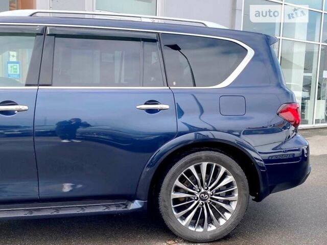 Синій Інфініті QX80, об'ємом двигуна 5.55 л та пробігом 157 тис. км за 35700 $, фото 12 на Automoto.ua