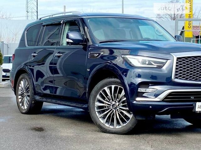 Синий Инфинити QX80, объемом двигателя 5.55 л и пробегом 157 тыс. км за 35700 $, фото 9 на Automoto.ua