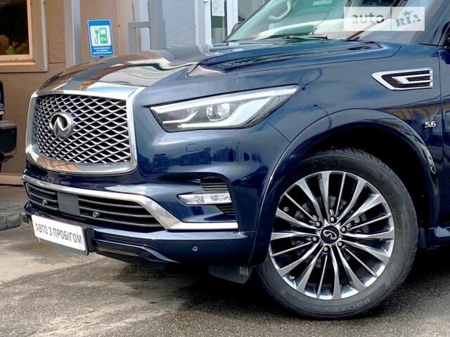 Синий Инфинити QX80, объемом двигателя 5.55 л и пробегом 157 тыс. км за 36999 $, фото 17 на Automoto.ua