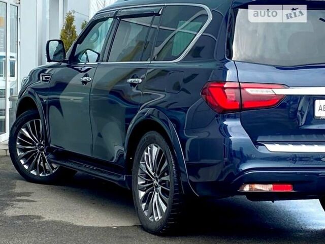 Синій Інфініті QX80, об'ємом двигуна 5.55 л та пробігом 157 тис. км за 36999 $, фото 10 на Automoto.ua