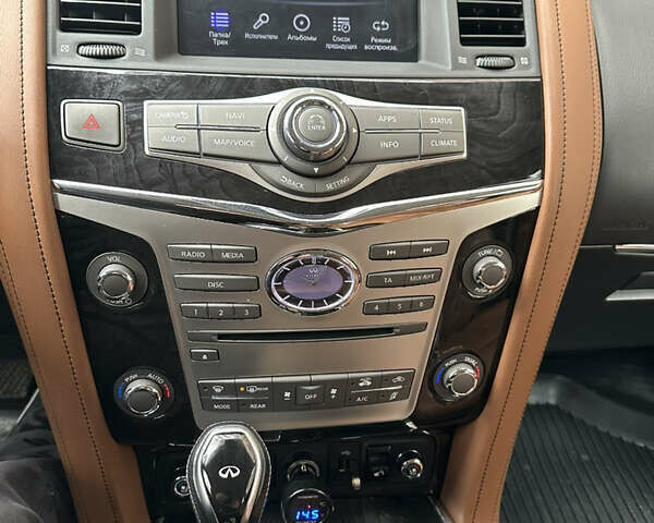 Синий Инфинити QX80, объемом двигателя 5.6 л и пробегом 105 тыс. км за 36000 $, фото 15 на Automoto.ua