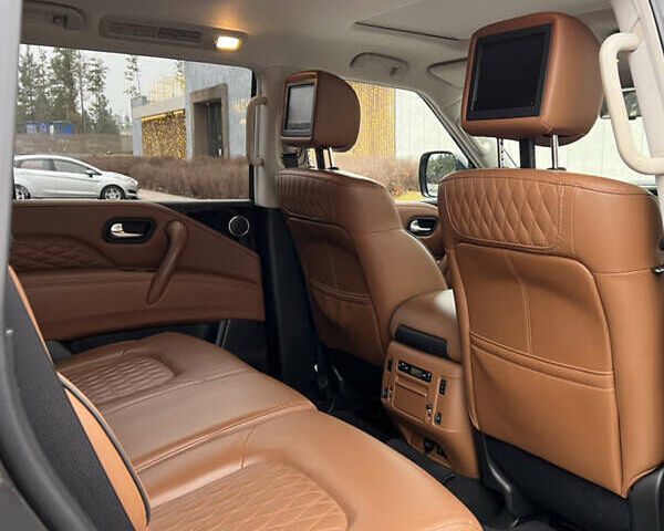 Синий Инфинити QX80, объемом двигателя 5.6 л и пробегом 105 тыс. км за 36000 $, фото 7 на Automoto.ua