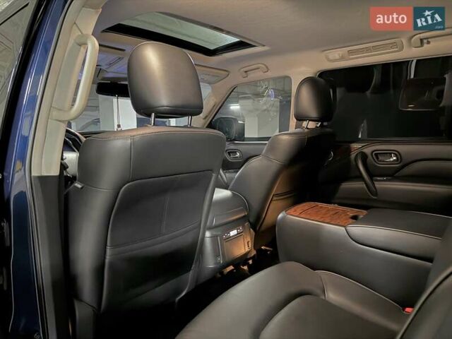 Синий Инфинити QX80, объемом двигателя 5.55 л и пробегом 50 тыс. км за 26500 $, фото 23 на Automoto.ua