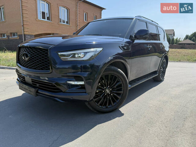 Синий Инфинити QX80, объемом двигателя 5.55 л и пробегом 33 тыс. км за 38999 $, фото 21 на Automoto.ua