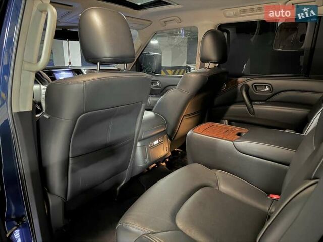 Синий Инфинити QX80, объемом двигателя 5.55 л и пробегом 50 тыс. км за 26500 $, фото 22 на Automoto.ua