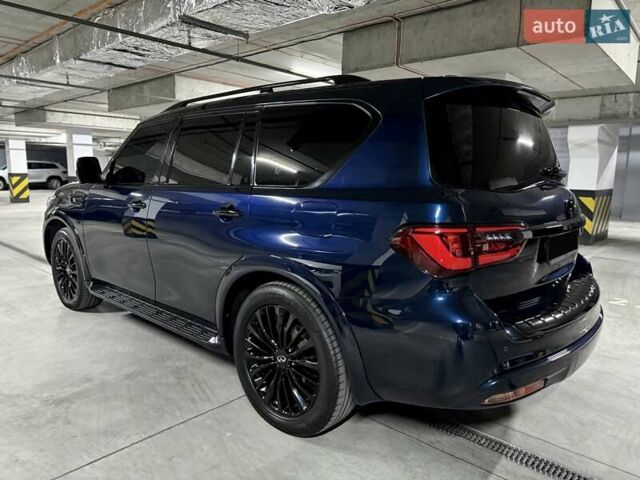 Синий Инфинити QX80, объемом двигателя 5.55 л и пробегом 50 тыс. км за 26500 $, фото 6 на Automoto.ua