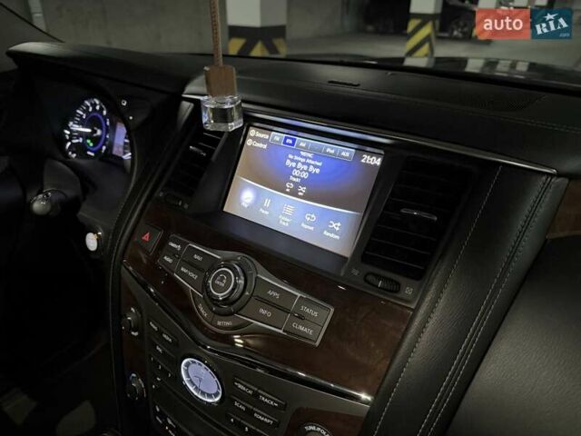 Синий Инфинити QX80, объемом двигателя 5.55 л и пробегом 50 тыс. км за 26500 $, фото 32 на Automoto.ua