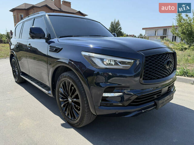 Синий Инфинити QX80, объемом двигателя 5.55 л и пробегом 33 тыс. км за 38999 $, фото 20 на Automoto.ua