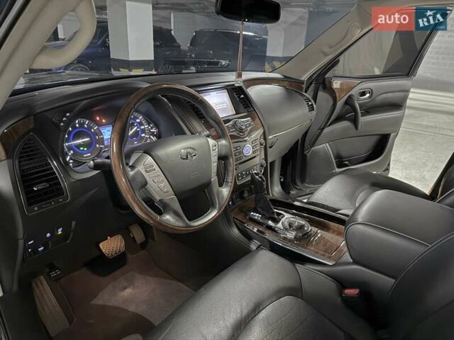 Синий Инфинити QX80, объемом двигателя 5.55 л и пробегом 50 тыс. км за 26500 $, фото 19 на Automoto.ua