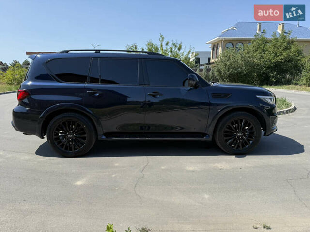 Синий Инфинити QX80, объемом двигателя 5.55 л и пробегом 33 тыс. км за 38999 $, фото 31 на Automoto.ua