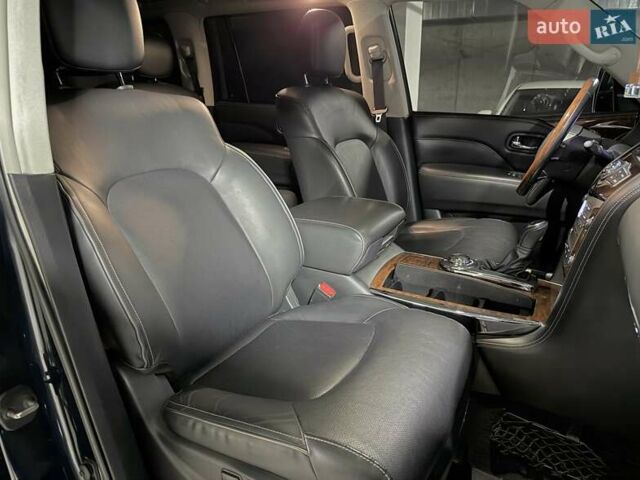 Синий Инфинити QX80, объемом двигателя 5.55 л и пробегом 50 тыс. км за 26500 $, фото 31 на Automoto.ua