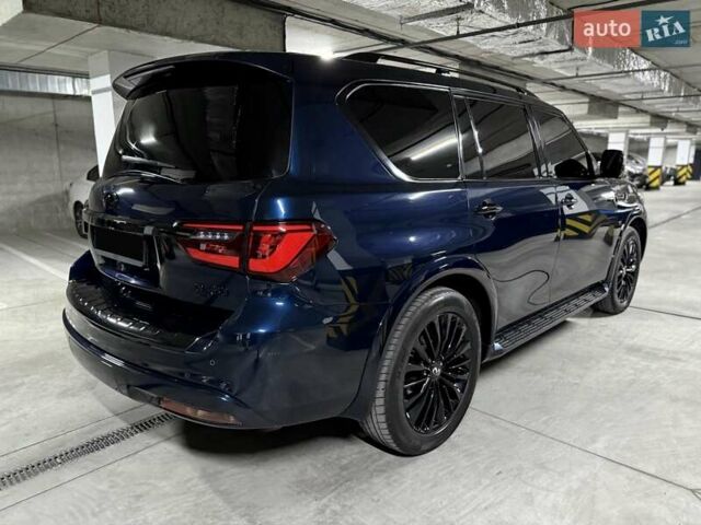 Синий Инфинити QX80, объемом двигателя 5.55 л и пробегом 50 тыс. км за 26500 $, фото 11 на Automoto.ua
