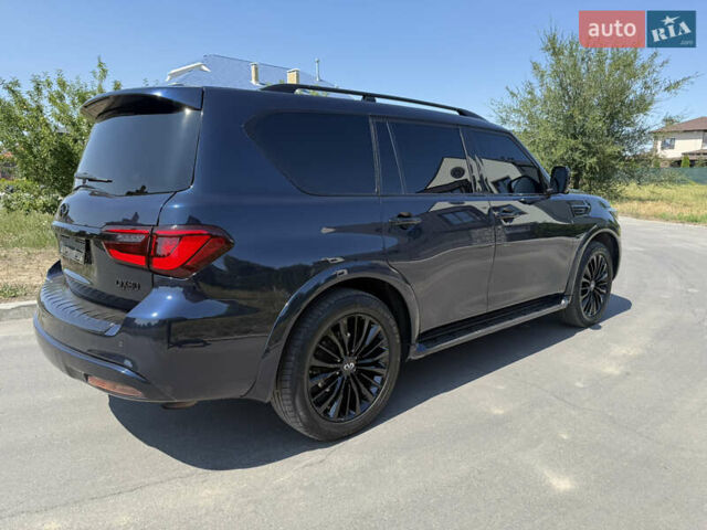 Синий Инфинити QX80, объемом двигателя 5.55 л и пробегом 33 тыс. км за 38999 $, фото 8 на Automoto.ua