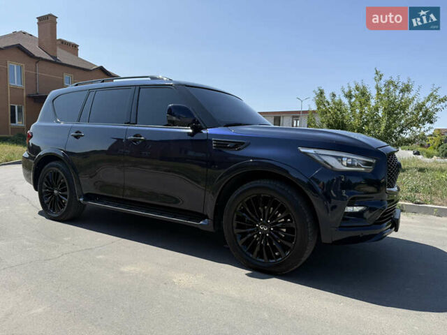 Синий Инфинити QX80, объемом двигателя 5.55 л и пробегом 33 тыс. км за 38999 $, фото 27 на Automoto.ua