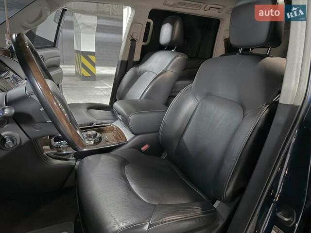 Синий Инфинити QX80, объемом двигателя 5.55 л и пробегом 50 тыс. км за 26500 $, фото 20 на Automoto.ua