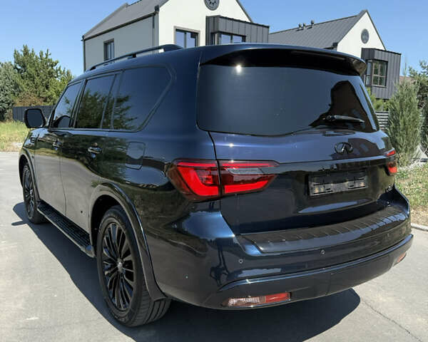 Синий Инфинити QX80, объемом двигателя 5.55 л и пробегом 33 тыс. км за 38999 $, фото 11 на Automoto.ua