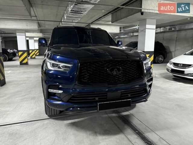 Синій Інфініті QX80, об'ємом двигуна 5.55 л та пробігом 50 тис. км за 28500 $, фото 15 на Automoto.ua