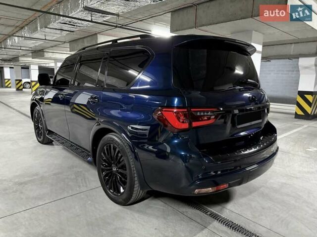 Синий Инфинити QX80, объемом двигателя 5.55 л и пробегом 50 тыс. км за 26500 $, фото 7 на Automoto.ua