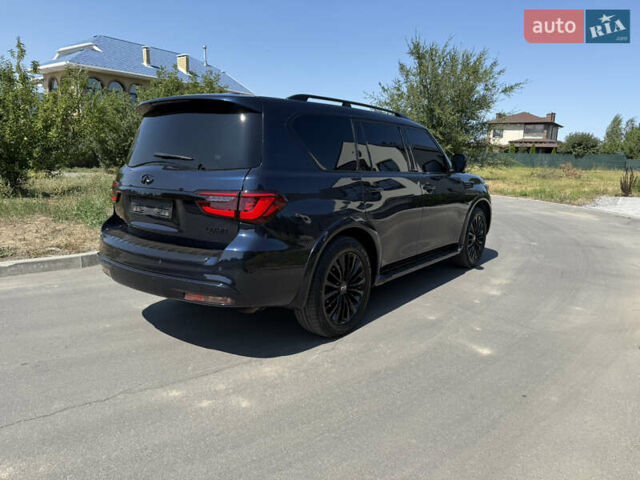 Синий Инфинити QX80, объемом двигателя 5.55 л и пробегом 33 тыс. км за 38999 $, фото 32 на Automoto.ua