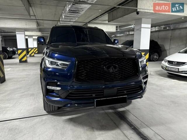 Синий Инфинити QX80, объемом двигателя 5.55 л и пробегом 50 тыс. км за 26500 $, фото 16 на Automoto.ua