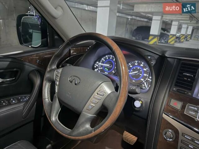 Синий Инфинити QX80, объемом двигателя 5.55 л и пробегом 50 тыс. км за 26500 $, фото 36 на Automoto.ua