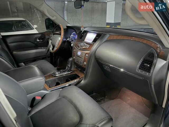 Синий Инфинити QX80, объемом двигателя 5.55 л и пробегом 50 тыс. км за 26500 $, фото 30 на Automoto.ua