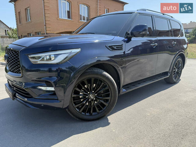 Синий Инфинити QX80, объемом двигателя 5.55 л и пробегом 33 тыс. км за 38999 $, фото 26 на Automoto.ua