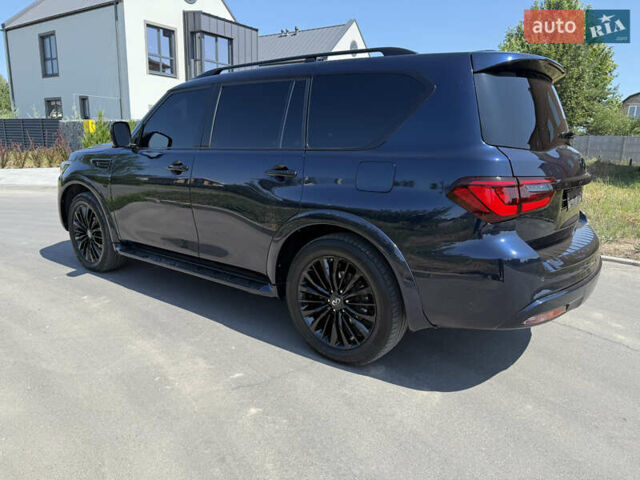 Синий Инфинити QX80, объемом двигателя 5.55 л и пробегом 33 тыс. км за 38999 $, фото 16 на Automoto.ua