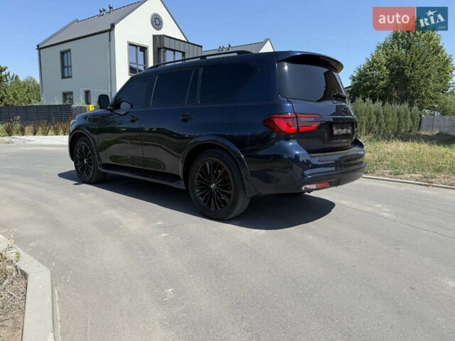 Синий Инфинити QX80, объемом двигателя 5.55 л и пробегом 33 тыс. км за 38999 $, фото 35 на Automoto.ua