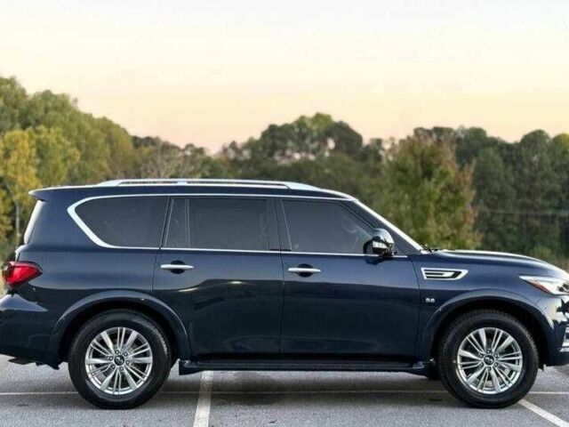 Синий Инфинити QX80, объемом двигателя 5.6 л и пробегом 50 тыс. км за 12000 $, фото 5 на Automoto.ua