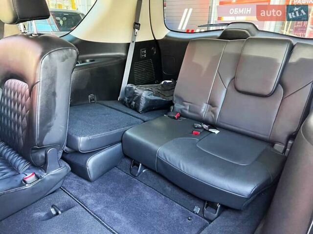 Синий Инфинити QX80, объемом двигателя 5.55 л и пробегом 56 тыс. км за 49900 $, фото 43 на Automoto.ua