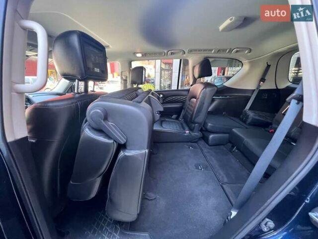 Синий Инфинити QX80, объемом двигателя 5.55 л и пробегом 56 тыс. км за 49900 $, фото 44 на Automoto.ua