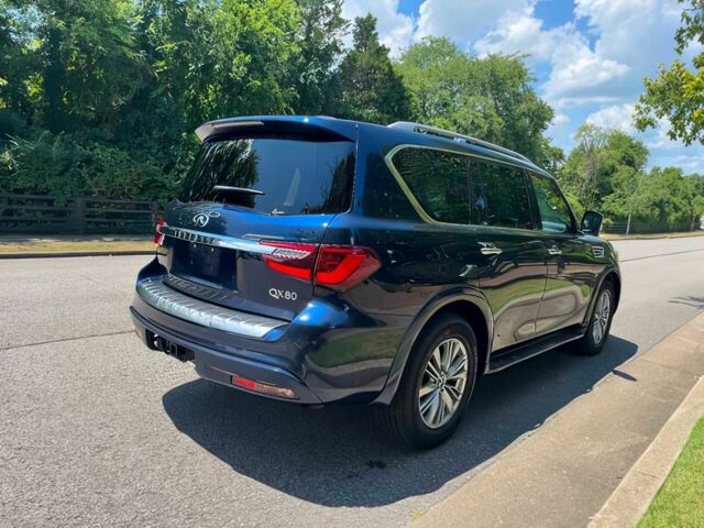 Синий Инфинити QX80, объемом двигателя 5.6 л и пробегом 50 тыс. км за 34000 $, фото 5 на Automoto.ua