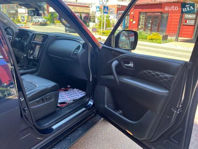 Синий Инфинити QX80, объемом двигателя 5.55 л и пробегом 56 тыс. км за 49900 $, фото 50 на Automoto.ua