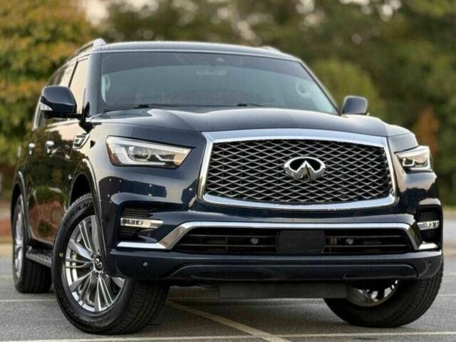 Синий Инфинити QX80, объемом двигателя 5.6 л и пробегом 50 тыс. км за 12000 $, фото 6 на Automoto.ua