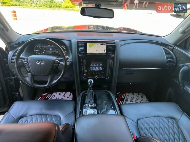 Синий Инфинити QX80, объемом двигателя 5.55 л и пробегом 56 тыс. км за 49900 $, фото 40 на Automoto.ua