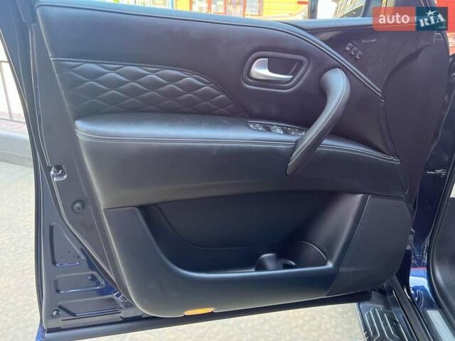 Синий Инфинити QX80, объемом двигателя 5.55 л и пробегом 56 тыс. км за 49900 $, фото 13 на Automoto.ua