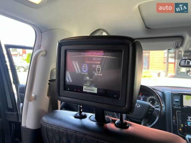 Синий Инфинити QX80, объемом двигателя 5.55 л и пробегом 56 тыс. км за 49900 $, фото 38 на Automoto.ua