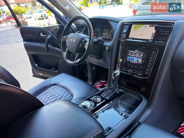 Синий Инфинити QX80, объемом двигателя 5.55 л и пробегом 56 тыс. км за 49900 $, фото 53 на Automoto.ua