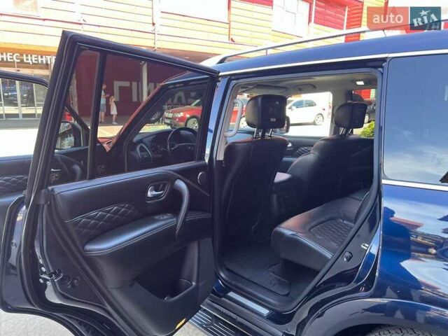 Синий Инфинити QX80, объемом двигателя 5.55 л и пробегом 56 тыс. км за 49900 $, фото 34 на Automoto.ua