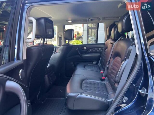 Синий Инфинити QX80, объемом двигателя 5.55 л и пробегом 56 тыс. км за 49900 $, фото 35 на Automoto.ua