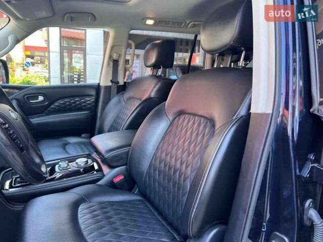 Синий Инфинити QX80, объемом двигателя 5.55 л и пробегом 56 тыс. км за 49900 $, фото 17 на Automoto.ua